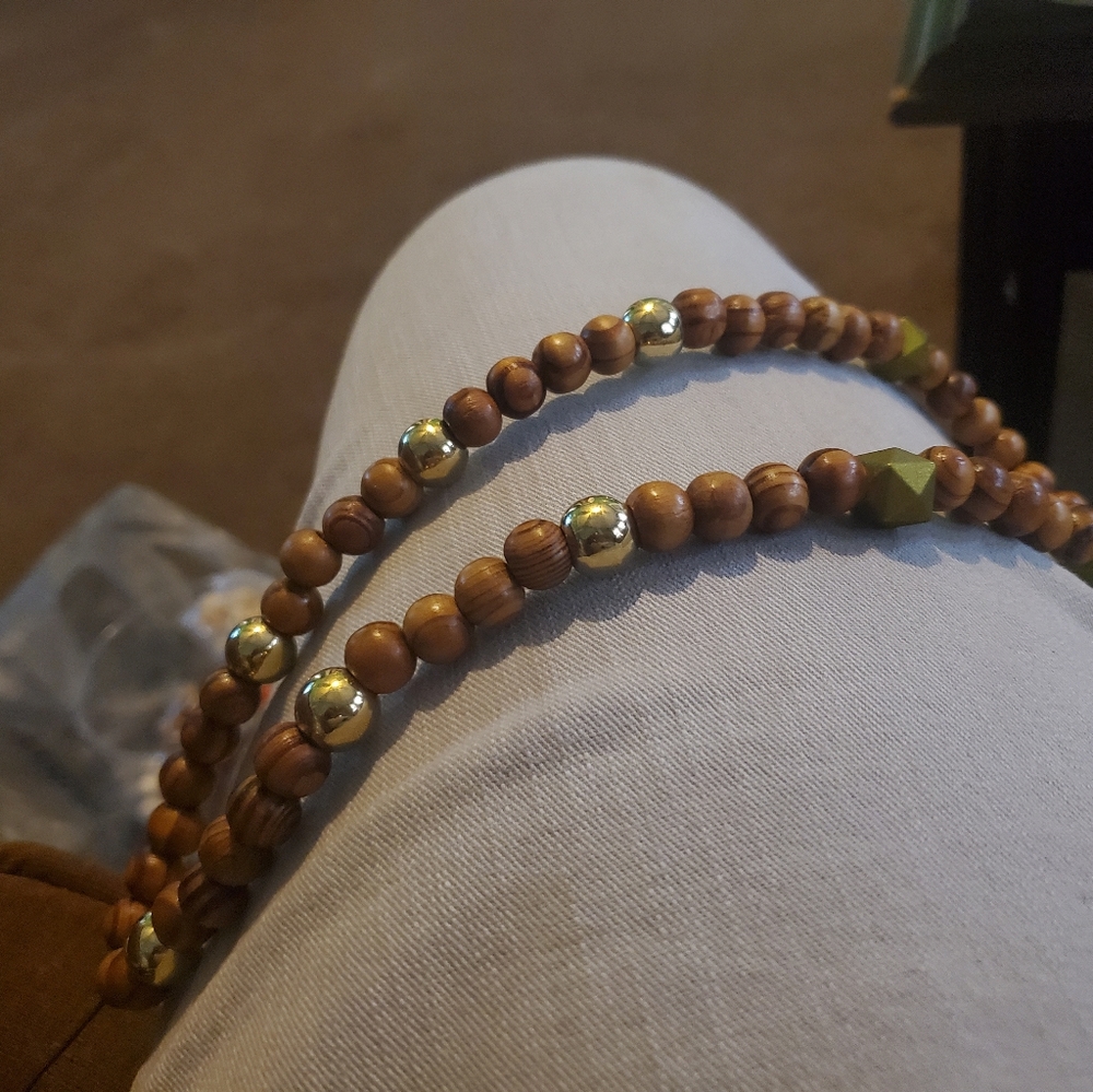 Necklace and bracelets beads
